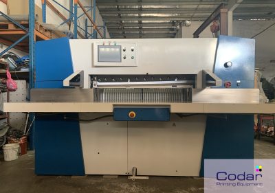 Used-1997-Wohlenberg-Type-115-Guillotine-Paper-Cutter-Machine-(Refurbished-Unit)